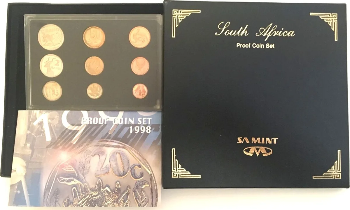 1998 SOUTH AFRICA 1989 PROOF SET Proof