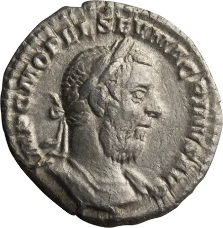 Macrinus. Denarius