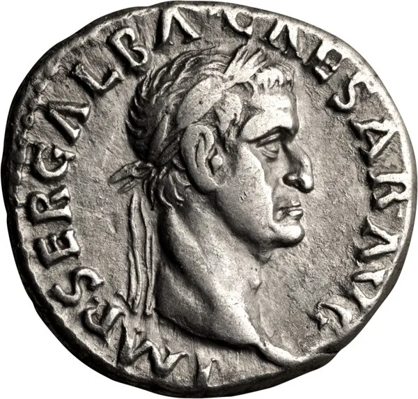 Galba. Denarius