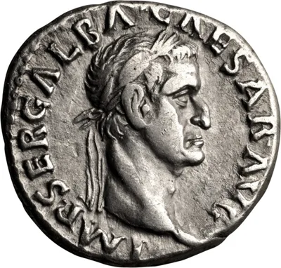 Galba. Denarius