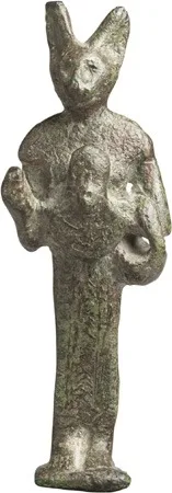 Egyptian Bronze Figure of Bastet