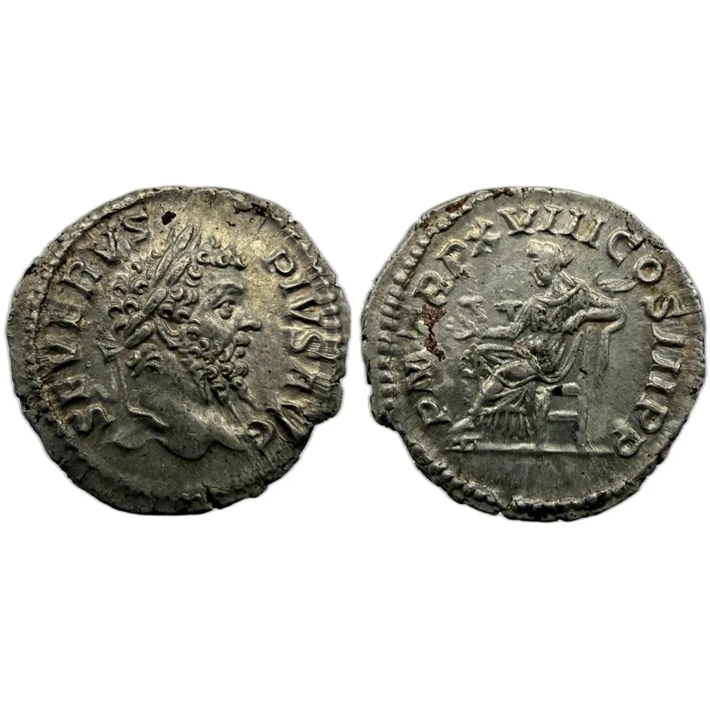 Septimius Severus Denarius - Deep Cabinet Tone