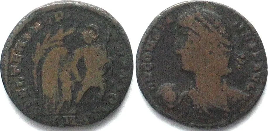 347-348 CONSTANS (333-350 AD). AE Centenionalis, 347-348, ANS, Antioch mint aVF