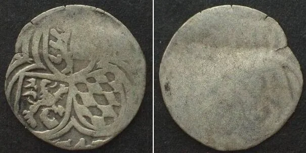 1541 SALZBURG Zweier 1541, ERNST of BAVARIA silver VF