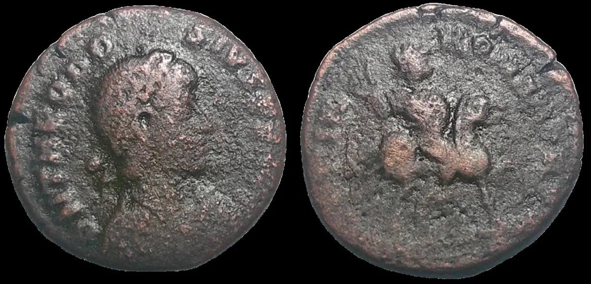 Theodosius I the Great. 379-395 AD (Struck 392-395 AD) AE3 15mm 1.54gm Fine