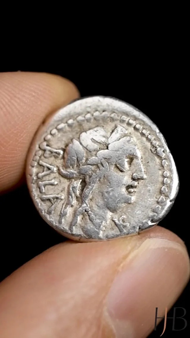 C. Allius Bala. Denarius