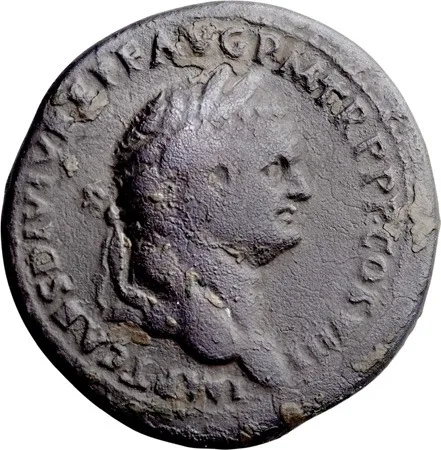 Titus. Sestertius