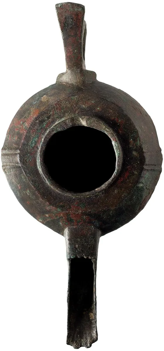Roman Bronze Oil Lamp Filler