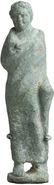 Roman Bronze Togatus