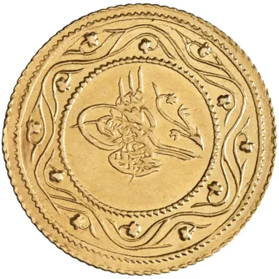 Ottoman: Mahmud II (1808-1839), gold 2 rumi altin (4.75g), Qustantiniya (Constantinople) mint, AH 1223 (1808 CE), regnal year 10.