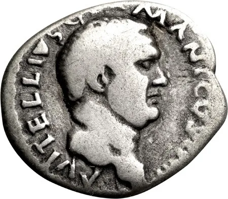 Vitellius. Denarius