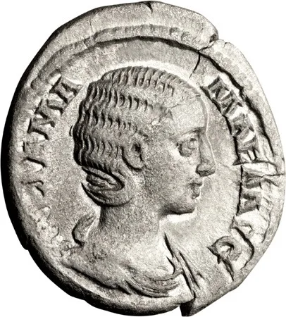 Julia Mamaea. Denarius