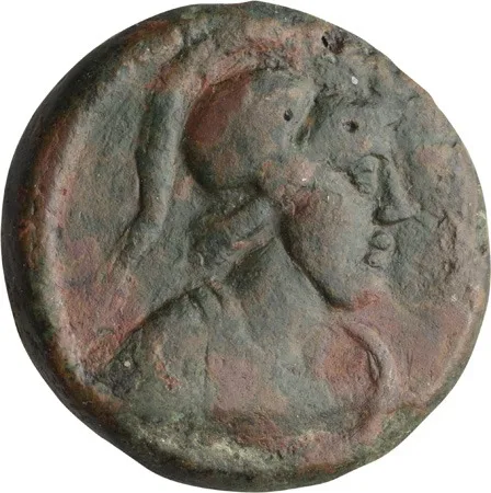 Bosporus, Polemo I (14/13-8 BC). AE