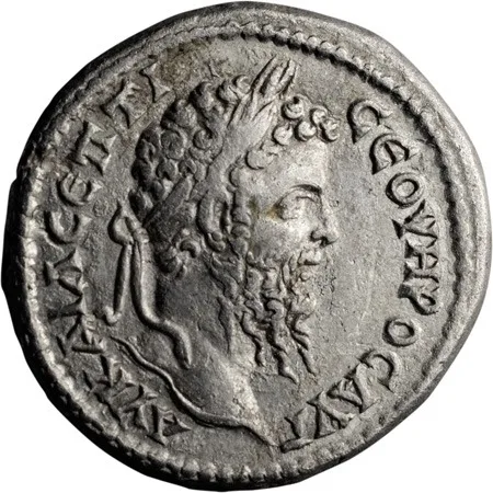 Septimius Severus. AR Tridrachm