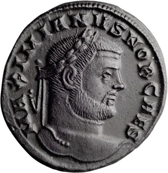 Galerius as Caesar. Follis