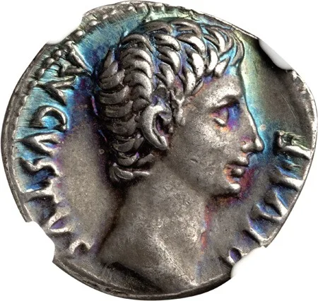 Augustus. Denarius