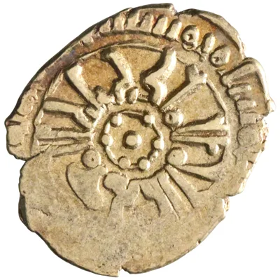 Sicily: Roger II (1105-1154), gold tari (1.41g), Siqiliya (Sicily) / Messina, 1105-1154 CE. Roger cited with title al-Mu'tazz.
