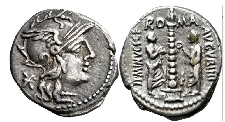 T. Minucius Augurinus. Roman Republic. Columna Minucia.