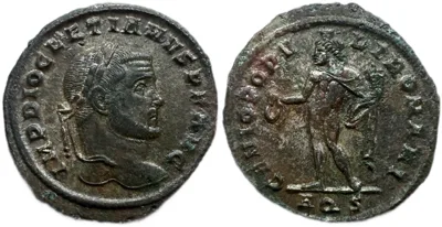 Diocletian, 286-305 AD. Large Bronze Follis