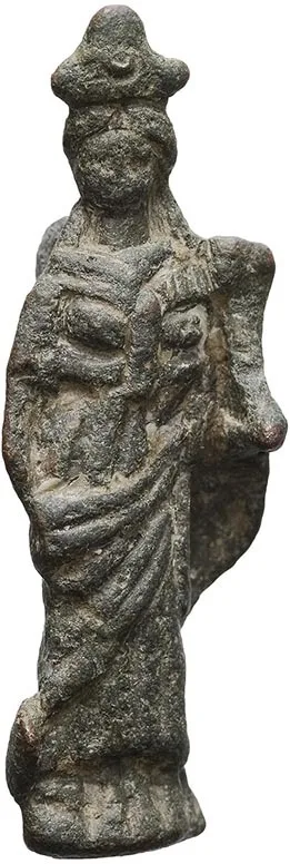 Roman Bronze Amulet of Demeter
