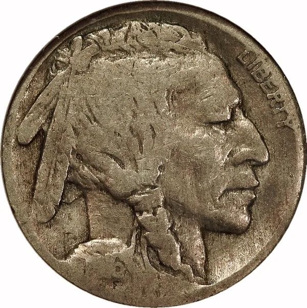 Buffalo Nickel, 1916, Matched Pair: Split Planchet, 5¢, G-6 , NGC