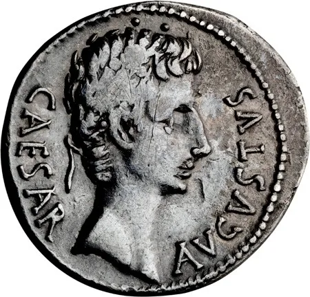 Augustus. Denarius