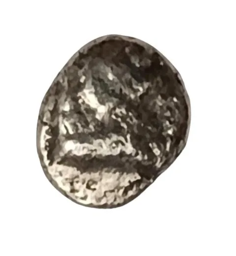 Greek Western Asia Minor, 500–450 BC, Caria or Ionia mint AR 6.6mm Tetartemorion