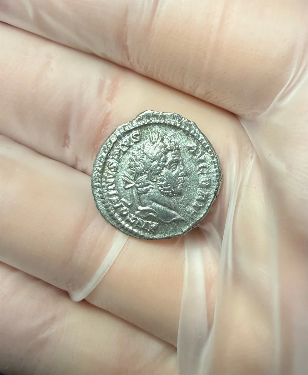 Caracalla. AD 198-217. AR Denarius (19mm, 2.92g). Rome Mint. Struck 210-213
