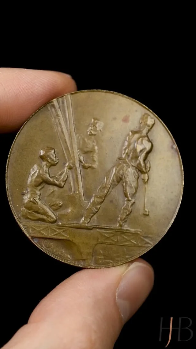France, SOUVENIR OF THE ASCENSION OF THE EIFFEL TOWER, 1893, 1893, Medal, EF
