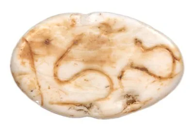 Sumerian White Marble Stamp Seal