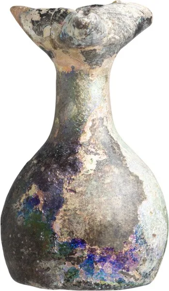 Roman Glass Trefoil Oinochoe