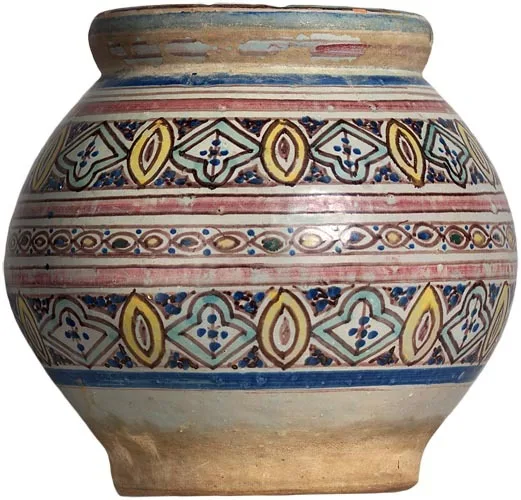 Persian Qajar Glazed Vessel