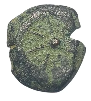 Widow's Mite, Alexander Jannaeus, 104 - 76 B.C. AE 14.6mm 1.91gm Jerusalem mint