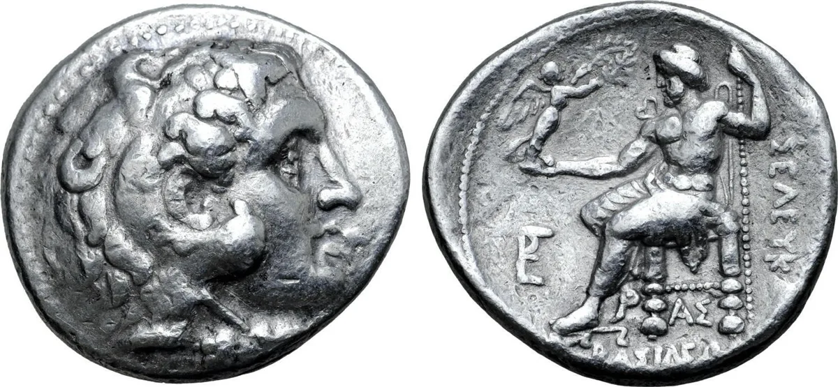 Seleukid Empire, Seleukos I Nikator AR Tetradrachm. Sardes, 282-281 BC.