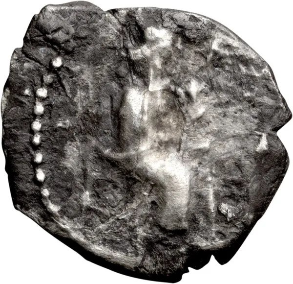 Judaea, Samaria. AR ma'ah-obol