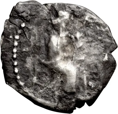 Judaea, Samaria. AR ma'ah-obol