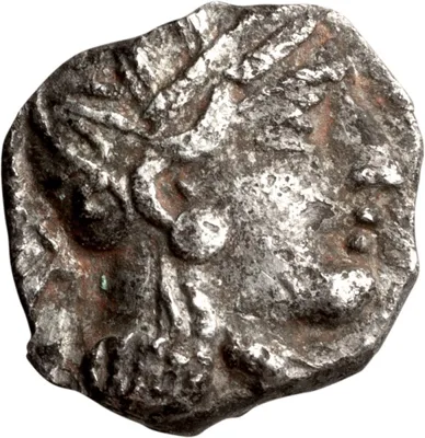 Judaea, Philistia. AR ma'ah-obol