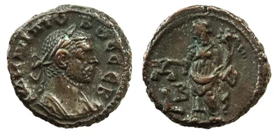 EGYPT, Alexandria. Probus. Year 2 (276/277 AD). Potin Tetradrachm