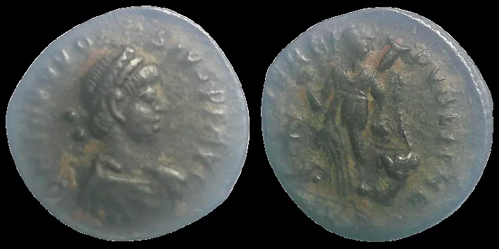 Theodosius the Great 388-392 AD (Struck 388 and 392 AD) AE 13.3mm .94gm, Cyzicus.
