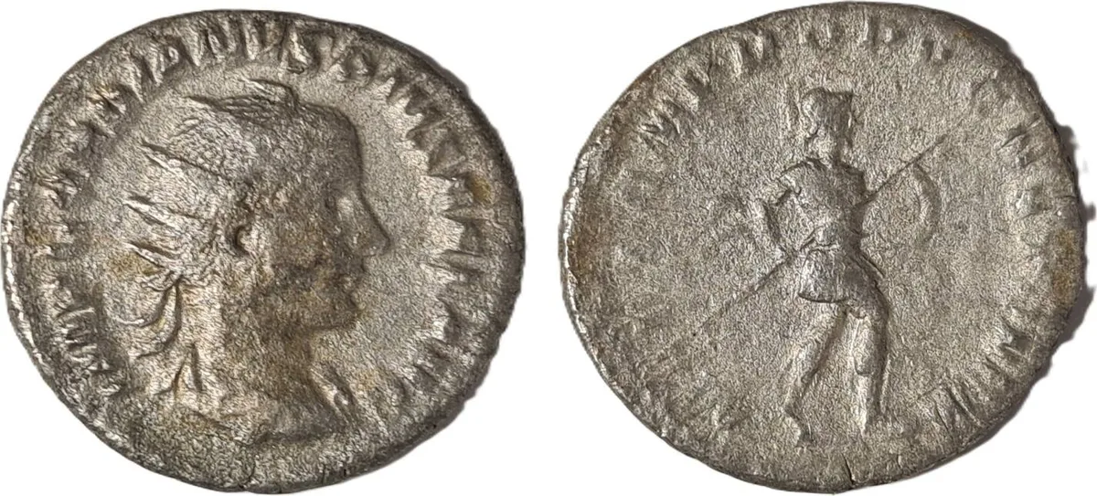 Gordian III AR Antoninianus 243-244 AD Rome