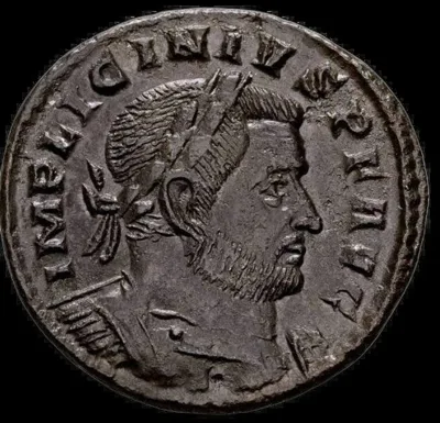 Licinius I — Nummus, GENIO POP ROM, Trier