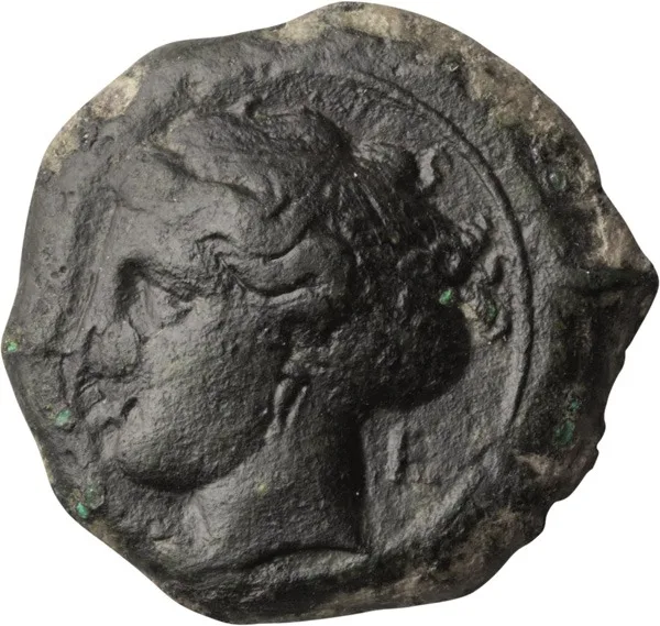 Sicily, Syracuse, Second Democracy, 466-405 BC. Half-litra