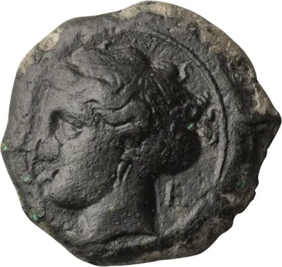 Sicily, Syracuse, Second Democracy, 466-405 BC. Half-litra
