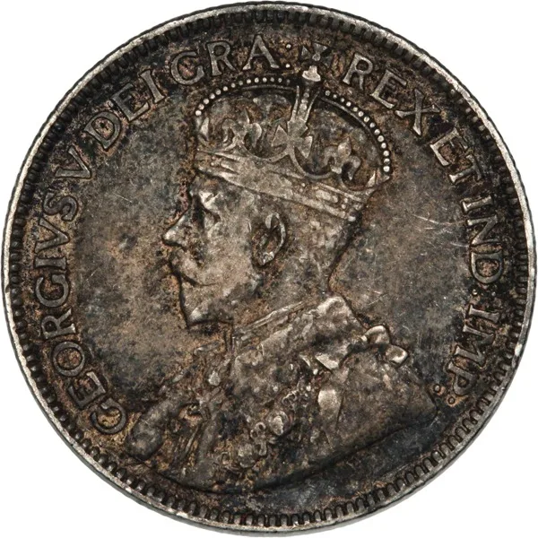 Canada, 1918, 25 Cents, VF