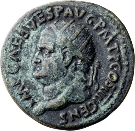 Vespasian. Dupondius