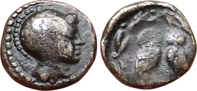The Greek. Attica, Athens, Æ (3.01 g). Circa 130-90 BC