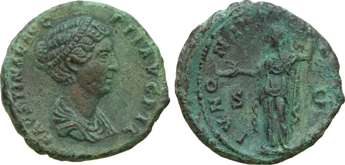 FAUSTINA Junior Æ As, Augusta 148-152 Rome copper (27.05 mm, 8,33 g)