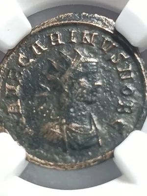 Carinus 282 AD, AE Antoninianus. Rome mint, F NGC