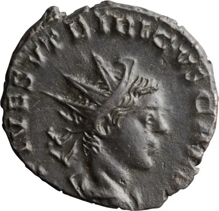 Tetricus II as Caesar. Antoninianus