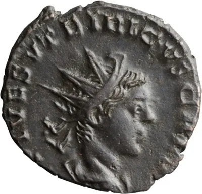 Tetricus II as Caesar. Antoninianus